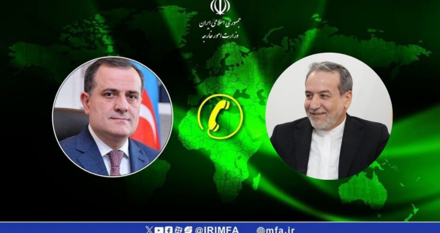 Bayramov iranlı həmkarı ilə danışıb