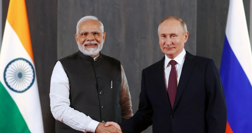 Modi and Putin discuss bilateral partnership amidst Ukraine conflict