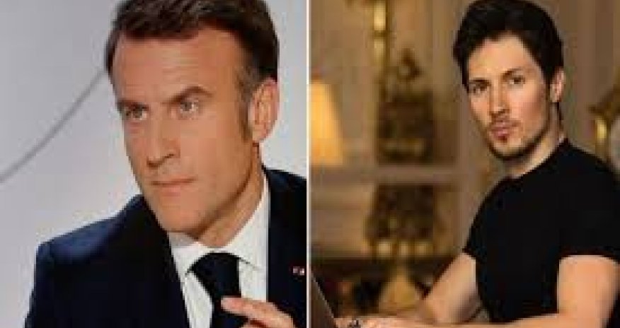 Makron Durova Telegram qərargahını Parisə köçürməyi təklif edibmiş