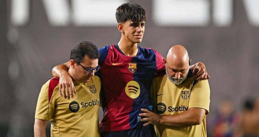 “Barselona”nın futbolçusu ağır zədə alıb