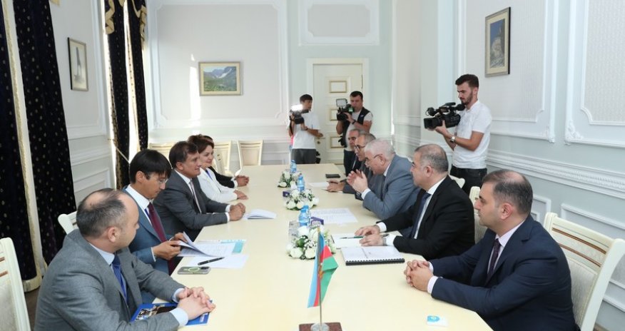 Məzahir Pənahov TDT nümayəndə heyəti ilə görüşüb