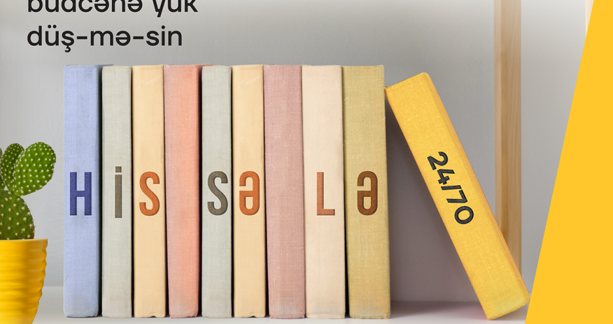 Yelo taksit kartı ilə təhsil xərclərini qarşıla!