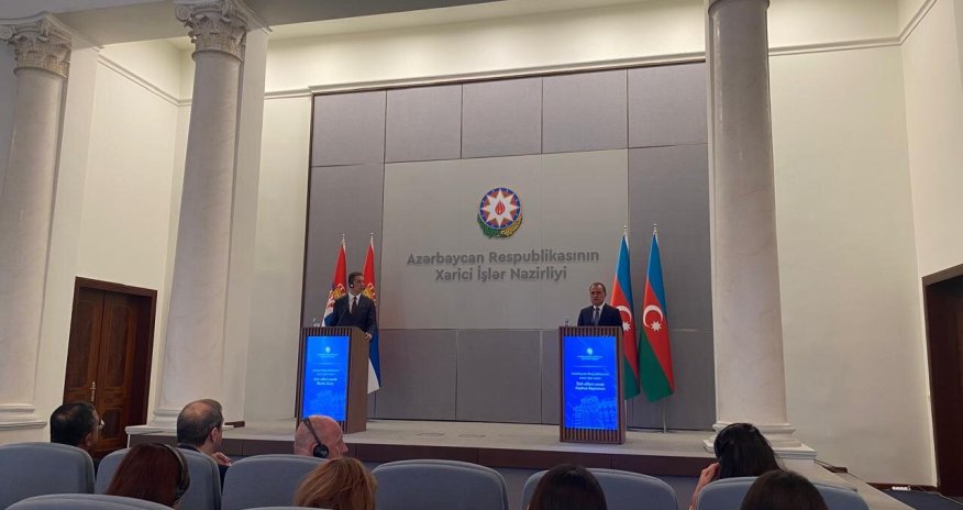 Serbiya ilə Azərbaycan bir çox məsələləri müzakirə edib - Nazir