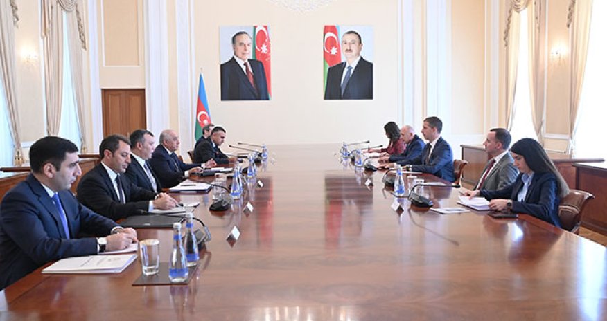 Əli Əsədov serbiyalı nazirlə görüşüb