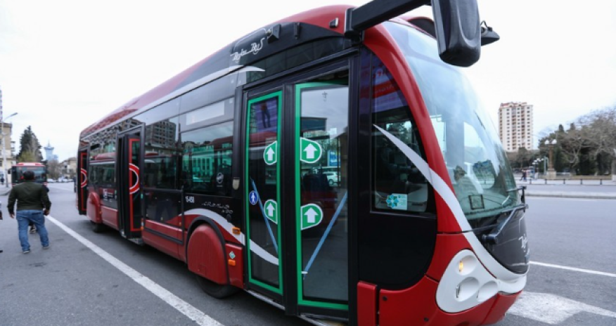 В Баку изменено движение автобусов по трем маршрутам