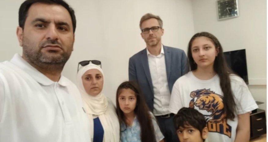 İsveç səfiri Famil Xəlilovun ailə üzvləri ilə görüşüb