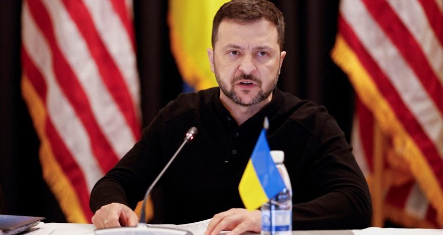 Zelenskyy visits US air base in Germany