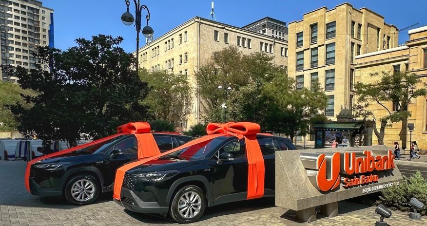 Unibankın “Əjdaha” lotereyasının qaliblərinə hədiyyələr təqdim olunub