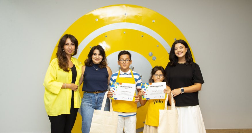 Məktəbə qayıdış münasibətilə Yelo Bank-da uşaqlar üçün tədbir keçirilib