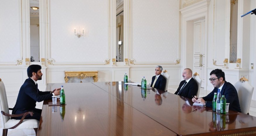 İlham Əliyev Beynəlxalq Avtomobil Federasiyasının prezidentini qəbul edib