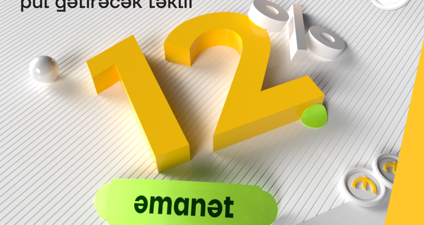 Yelo Bank ilə əmanətindən daha çox gəlir qazan!