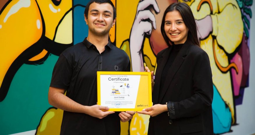Yelo Bank-ın yay təcrübə proqramı uğurla başa çatdı