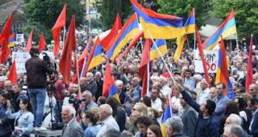 Ermənistan müxalifəti yenidən mitinq keçirəcək
