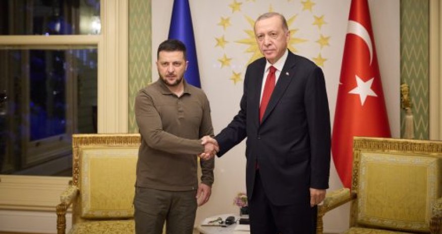 Ərdoğan Zelenskiyə atəşkəs və taxıl vədi verib