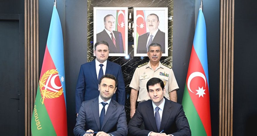 Azerbaijan Defense Ministry and Azersilah Defence Industry Holding ink MoU