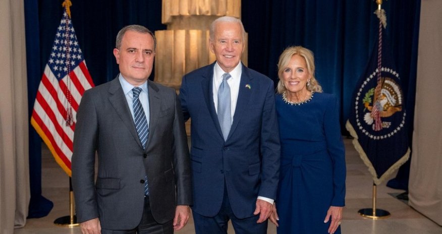 Ceyhun Bayramov ABŞ Prezidenti ilə görüşüb