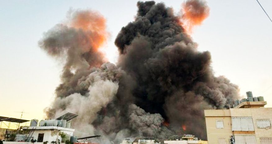 İsrail Beyruta aviazərbə endirib