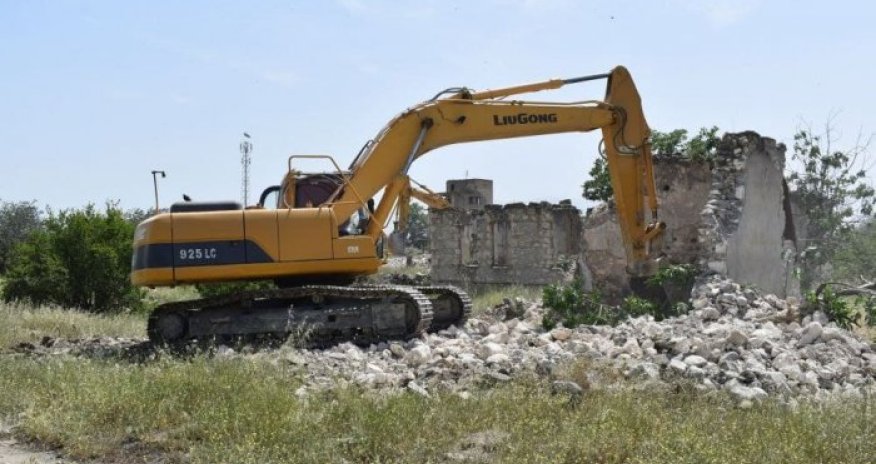 Ağdamda yenidənqurma işləri aparılır- VİDEO