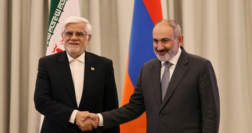 Paşinyan İranın vitse-prezidenti ilə görüşüb