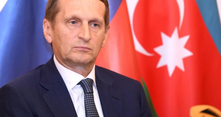 Russia's Narishkin visits Baku