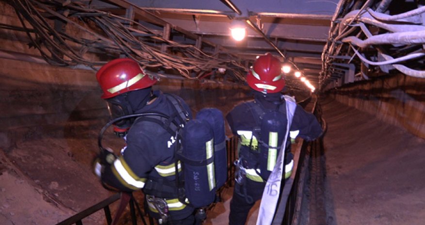 FHN metroda təlim keçirdi - Video