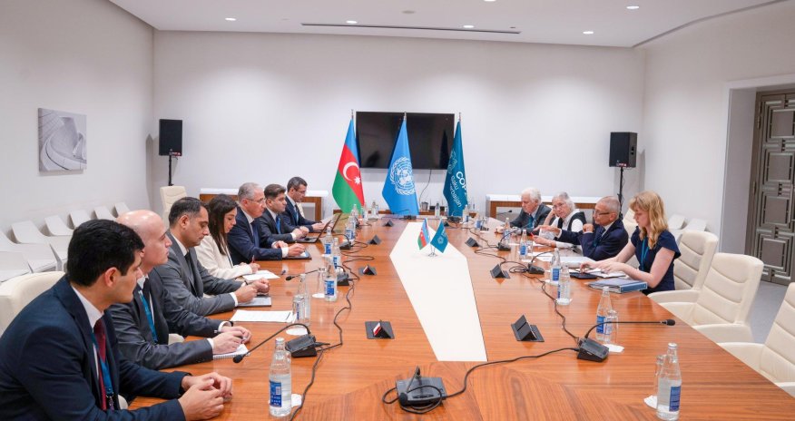 Muxtar Babayev ABŞ Prezidentinin baş müşaviri ilə görüşüb