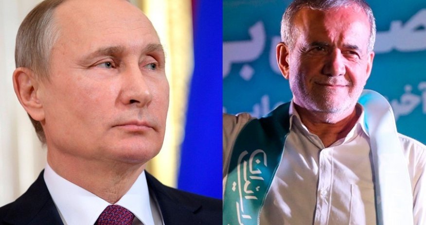 Putin və Pezeşkian Yaxın Şərqdəki vəziyyəti müzakirə edəcəklər