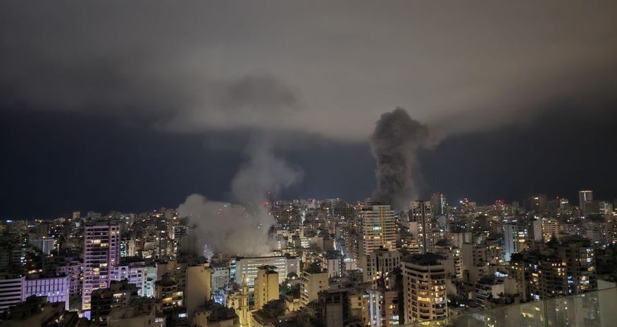 İsrail Beyruta yenidən avia zərbə endirib