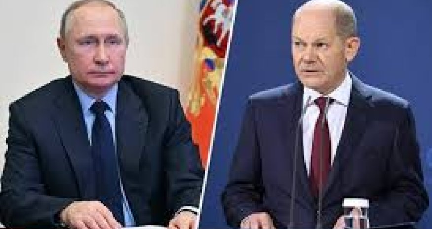 Putin Şoltsla telefon danışığından imtina edib - Almaniya XİN