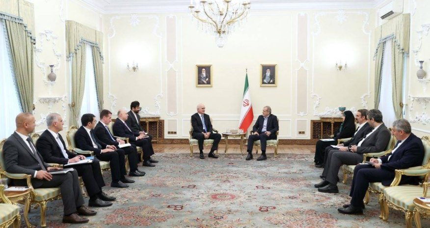 Şahin Mustafayev Pezeşkianla görüşüb