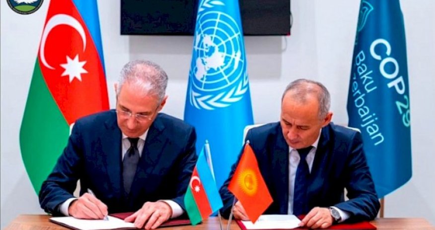 Bakı və Bişkək arasında Niyyət Protokolu imzalanıb