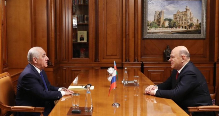 Azərbaycan və Rusiya baş nazirləri müzakirələr aparıb