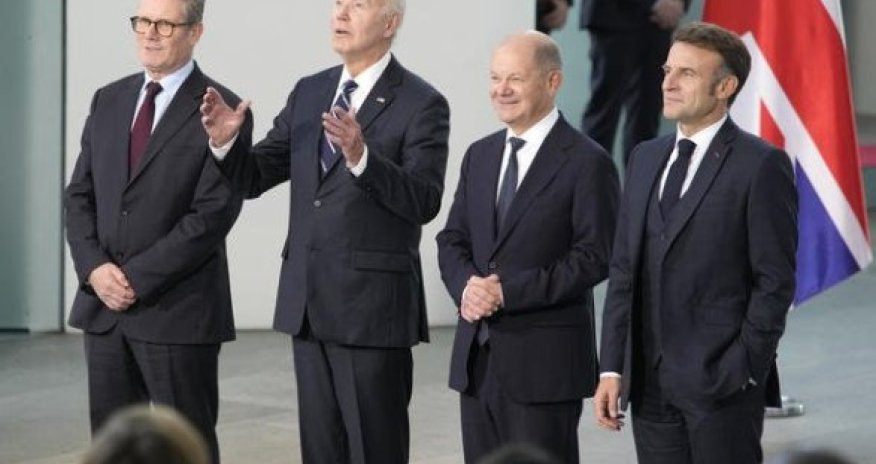 Байден, Шольц, Макрон и Стармер поддержали «план победы» Зеленского