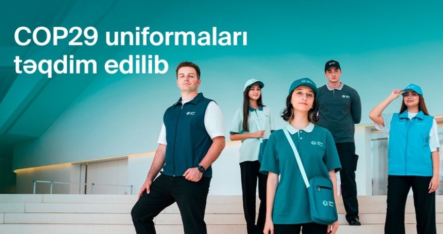 COP29 staff uniforms unveiled