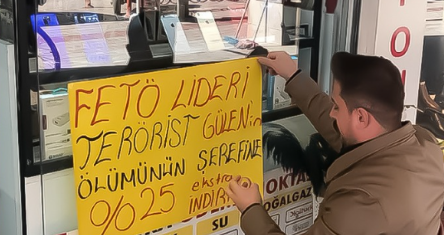 Скидка 25% по случаю смерти Гюлена - ФОТО