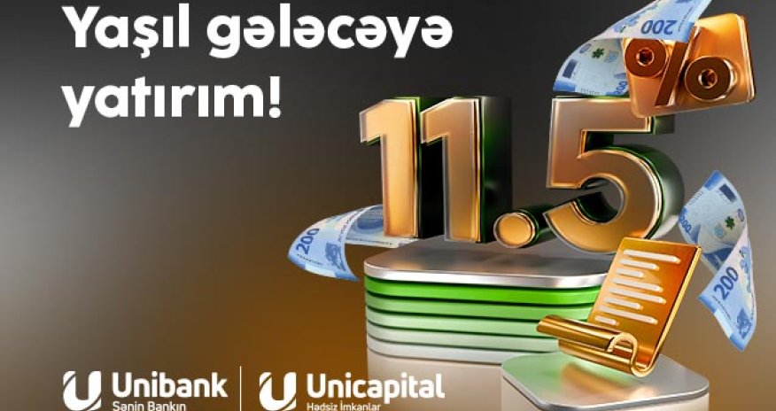 Unibank Azərbaycan maliyyə bazarı üçün bir ilkə imza atıb