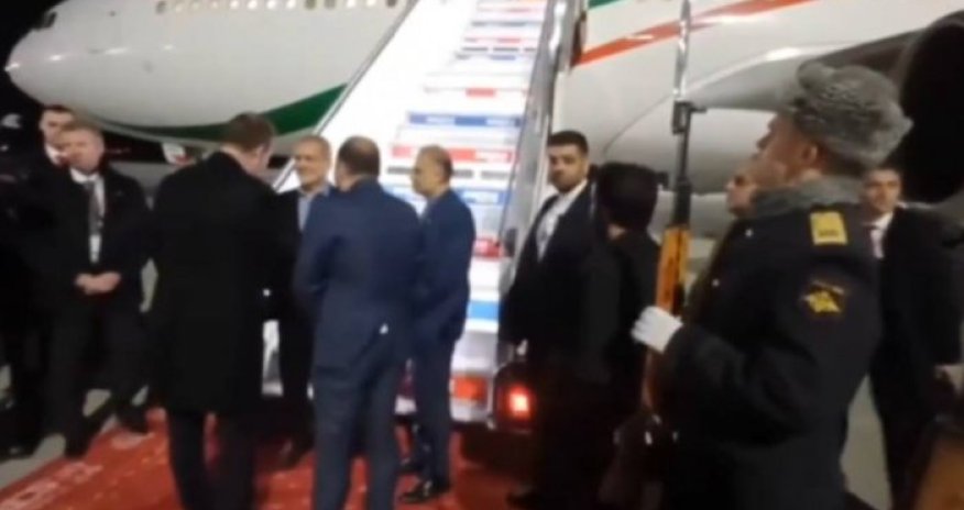 Pezeşkian Rusiyaya səfər edib - Video