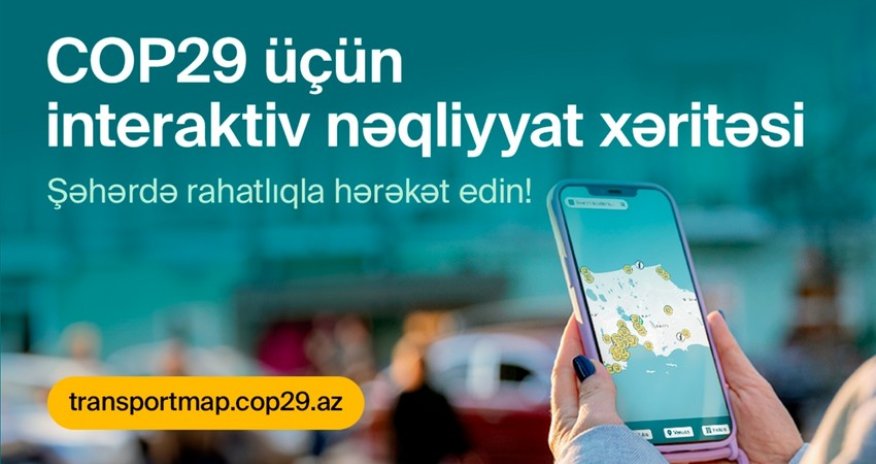 Запущена цифровая транспортная карта для COP29