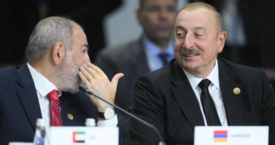 Kazanda İlham Əliyevlə Nikol Paşinyanın görüşü başlayıb