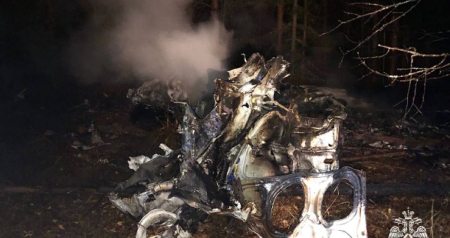 Еще один российский вертолет разбился