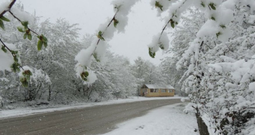 Dağlıq rayonlara qar yağıb – FAKTİKİ HAVA