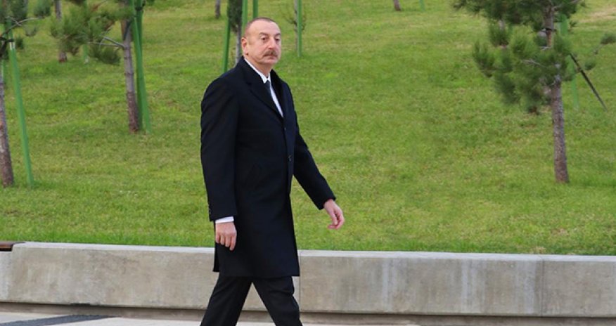 Prezident parkın açılışında iştirak edib