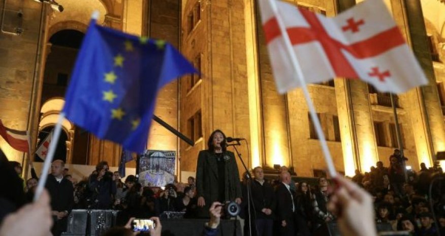 Gürcüstan müxalifəti uzunmüddətli etirazlara hazırlaşır