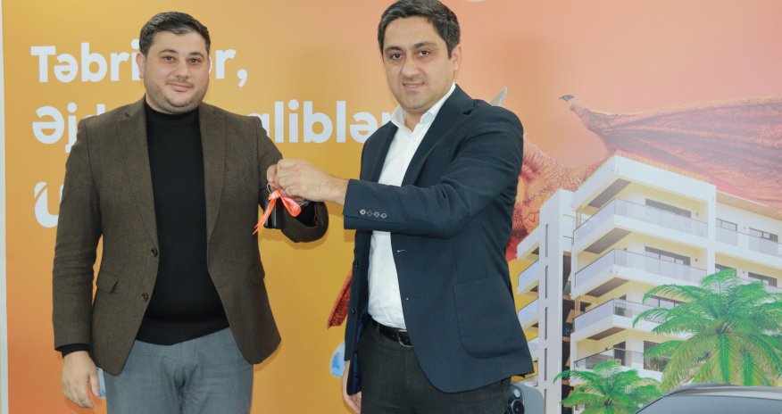 Unibank “Əjdaha” lotereyanın növbəti qaliblərinə hədiyyələri təqdim edib