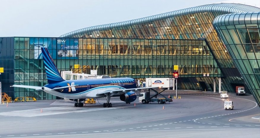 В Международном аэропорту Гейдар Алиев транзитные перевозки увеличиличь на 137%