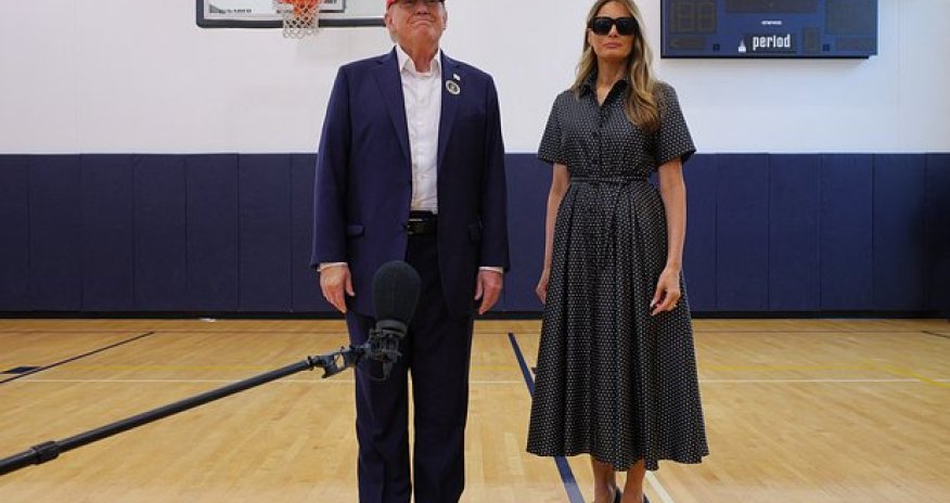 Трамп проголосовал на выборах президента США во Флориде