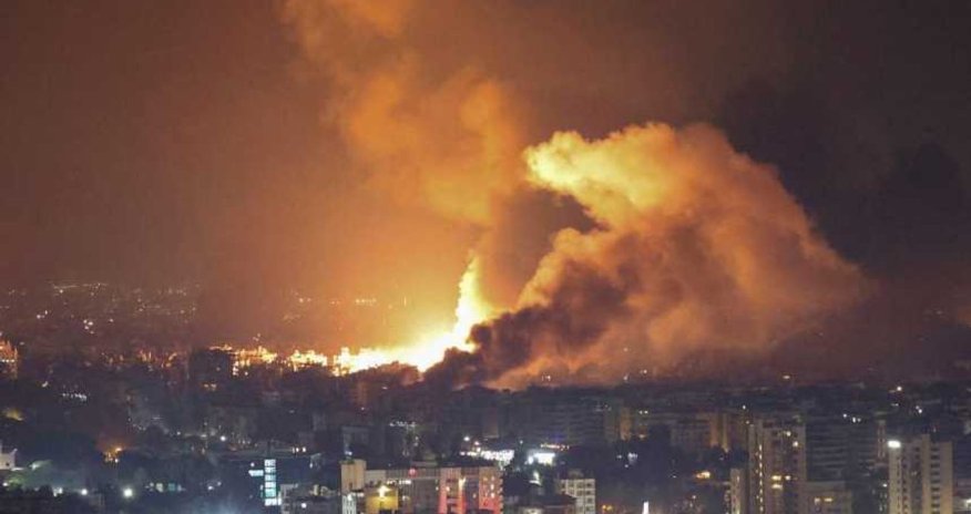 İsrail Beyrutda hava limanı yaxınlığına zərbələr endirib