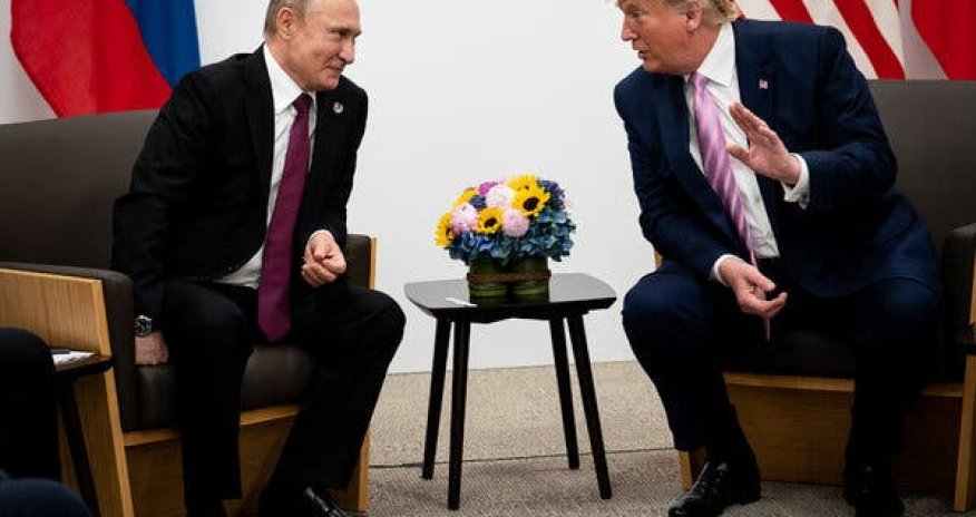 Putin Trampı təbrik edib