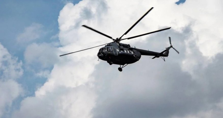 Qazaxıstanda Müdafiə Nazirliyinin helikopteri qəzaya uğrayıb