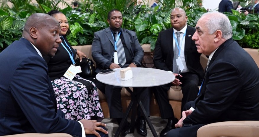 Azərbaycan və Esvatini Baş nazirlərinin görüşü olub